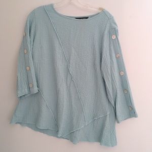 Ali Miles petite  three quarter length sleeve top